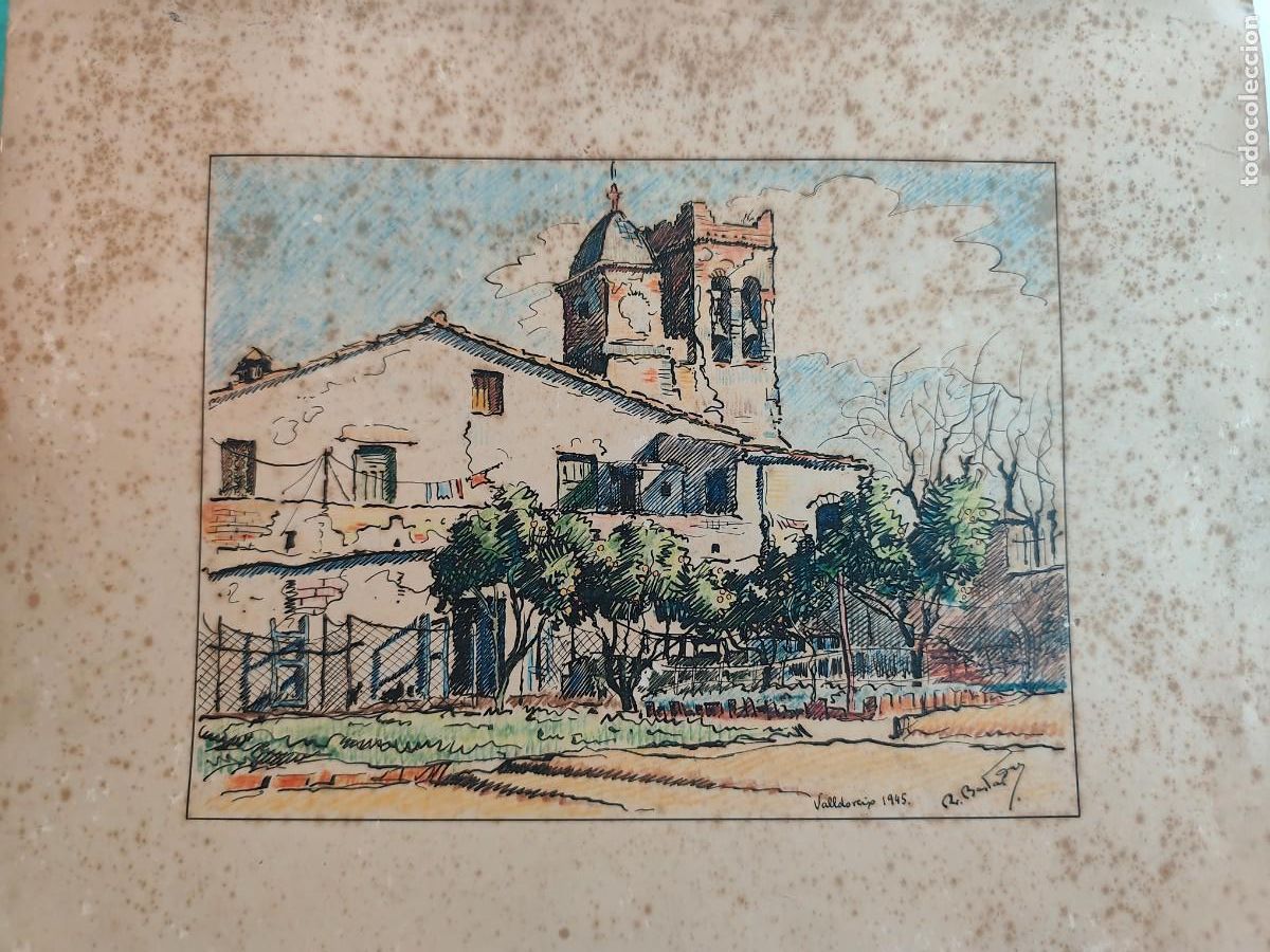 Arte: Dibujo a color Rafael bastardas Valldoreix Sant Cugat