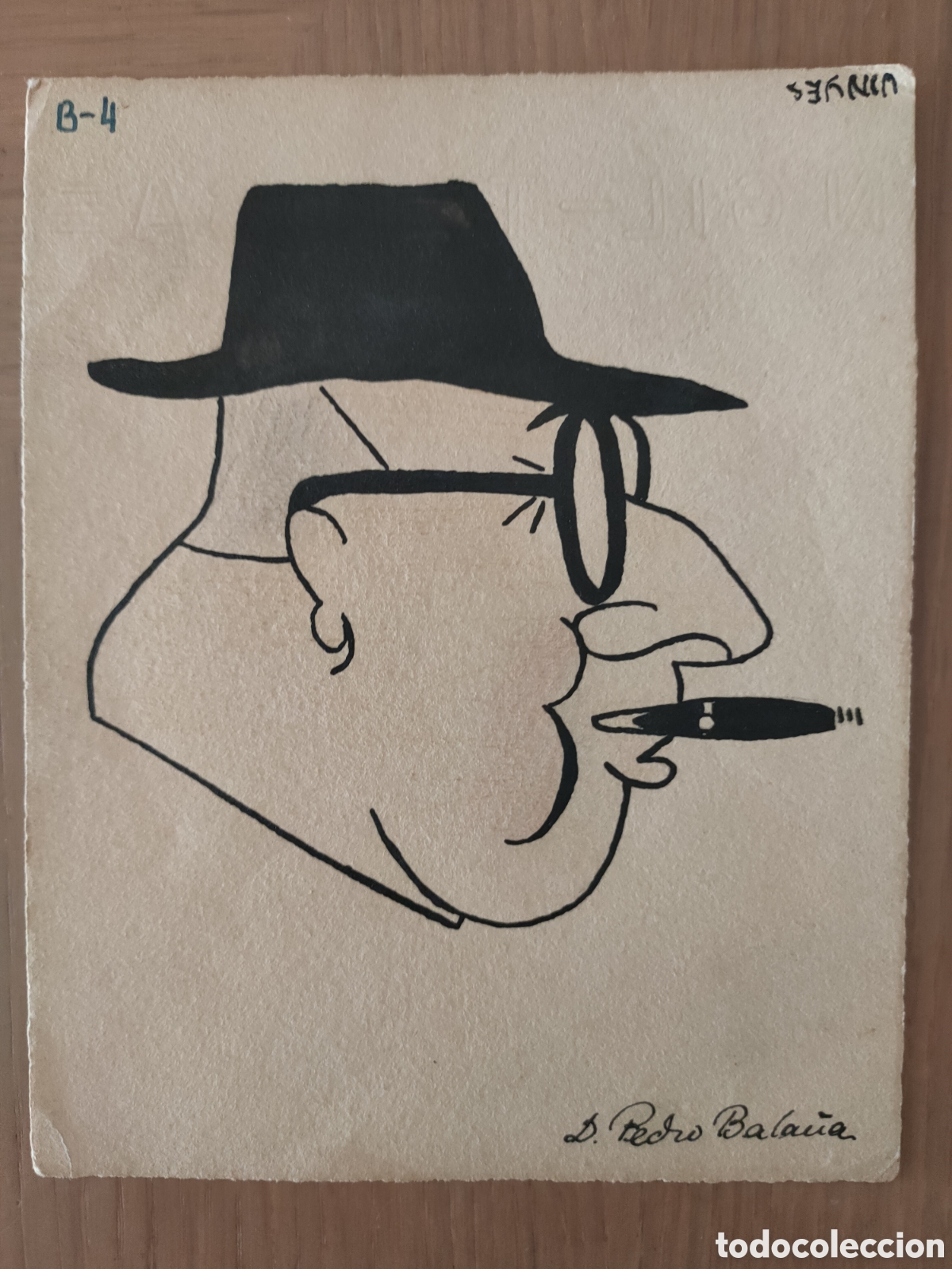 Arte: Fernando Vinyes dos dibujos firmados