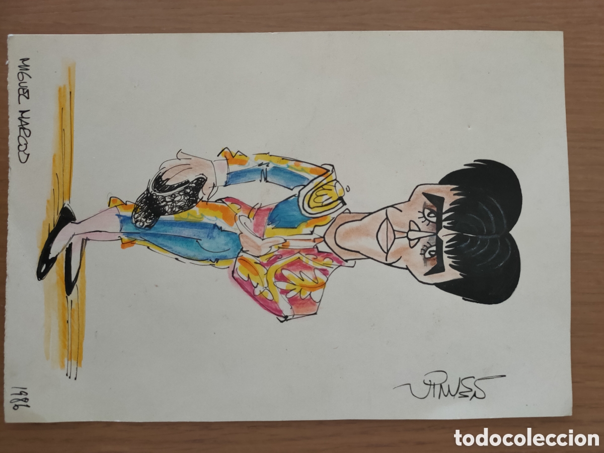 Arte: Fernando Vinyes dibujo original firmado