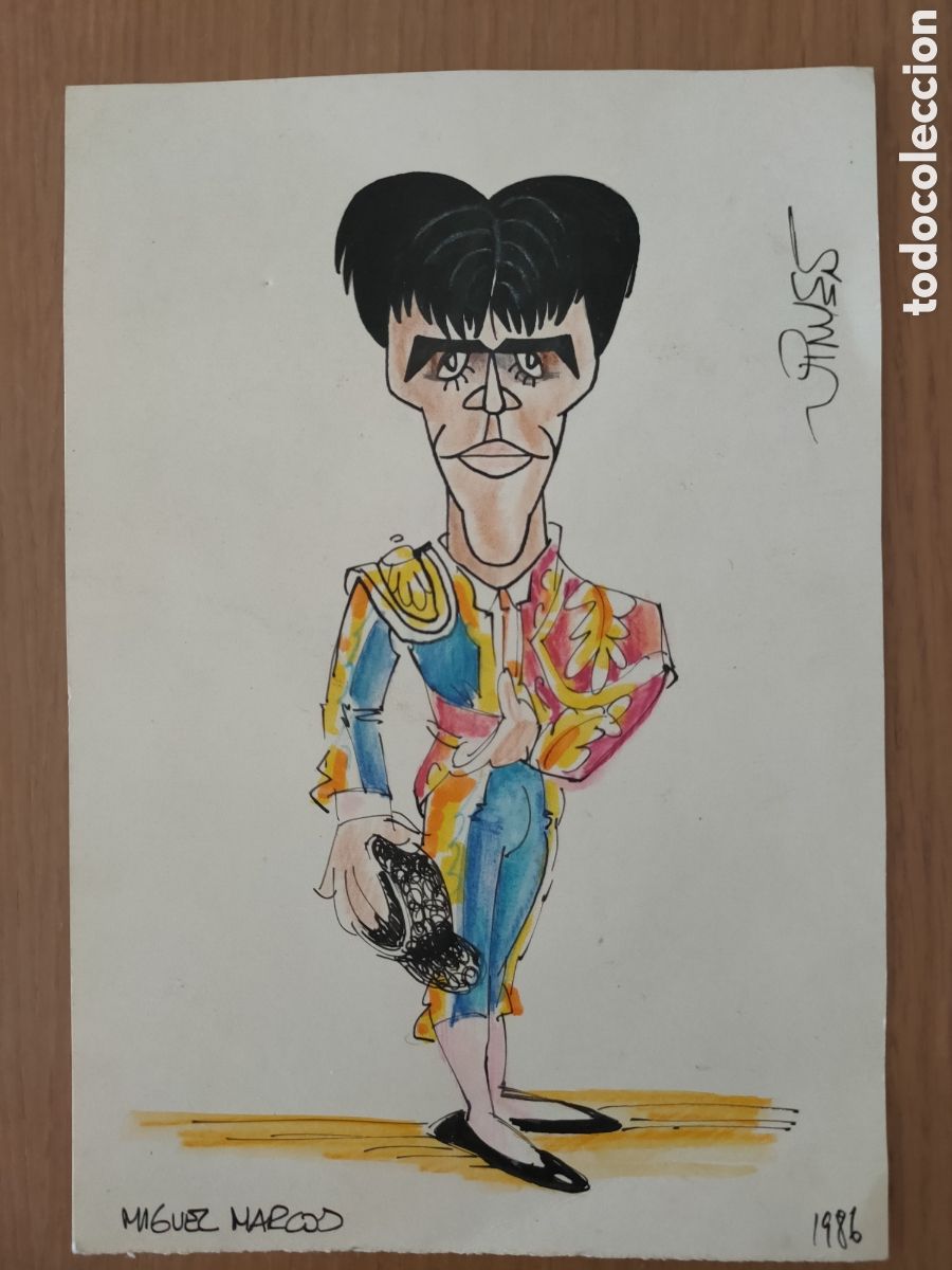 Arte: Fernando Vinyes dibujo original firmado