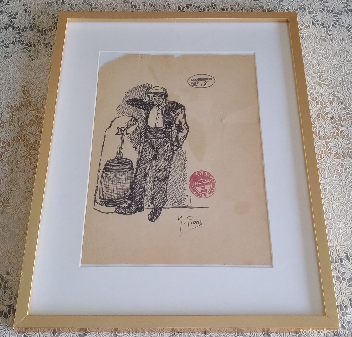 Arte: Antiguo dibujo de la colecci&oacute;n Valent&iacute;n Carderera Adquirida por el gobierno