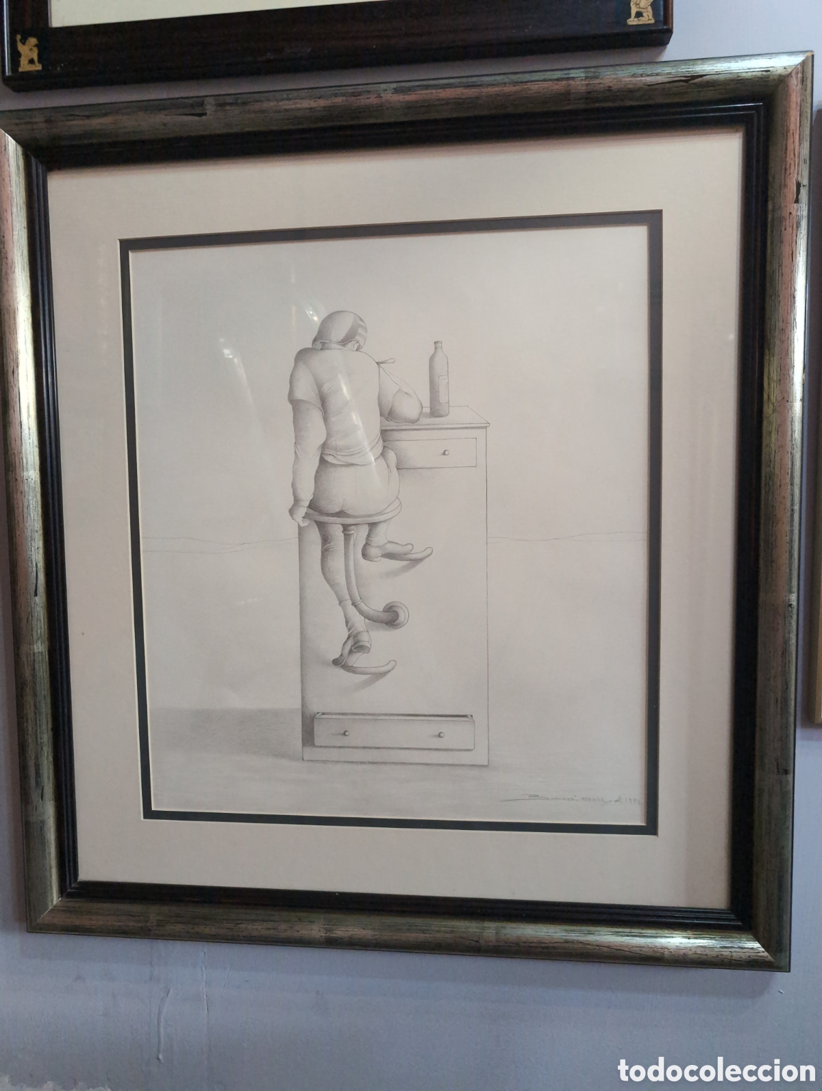 Arte: Carlos Bur&oacute; dibujo del 1994.