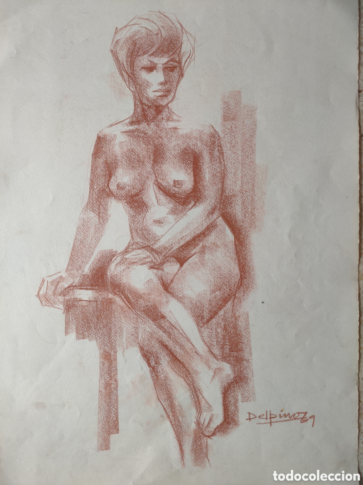 Arte: Jos&eacute; Antonio Mayordomo del Pino dibujo original firmado