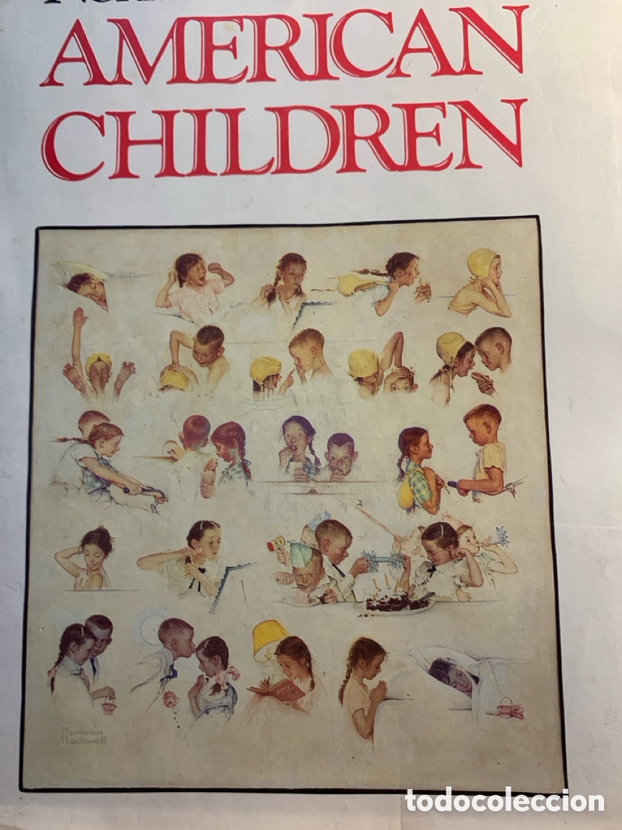 Arte: American children Norman rockwell&rsquo;s