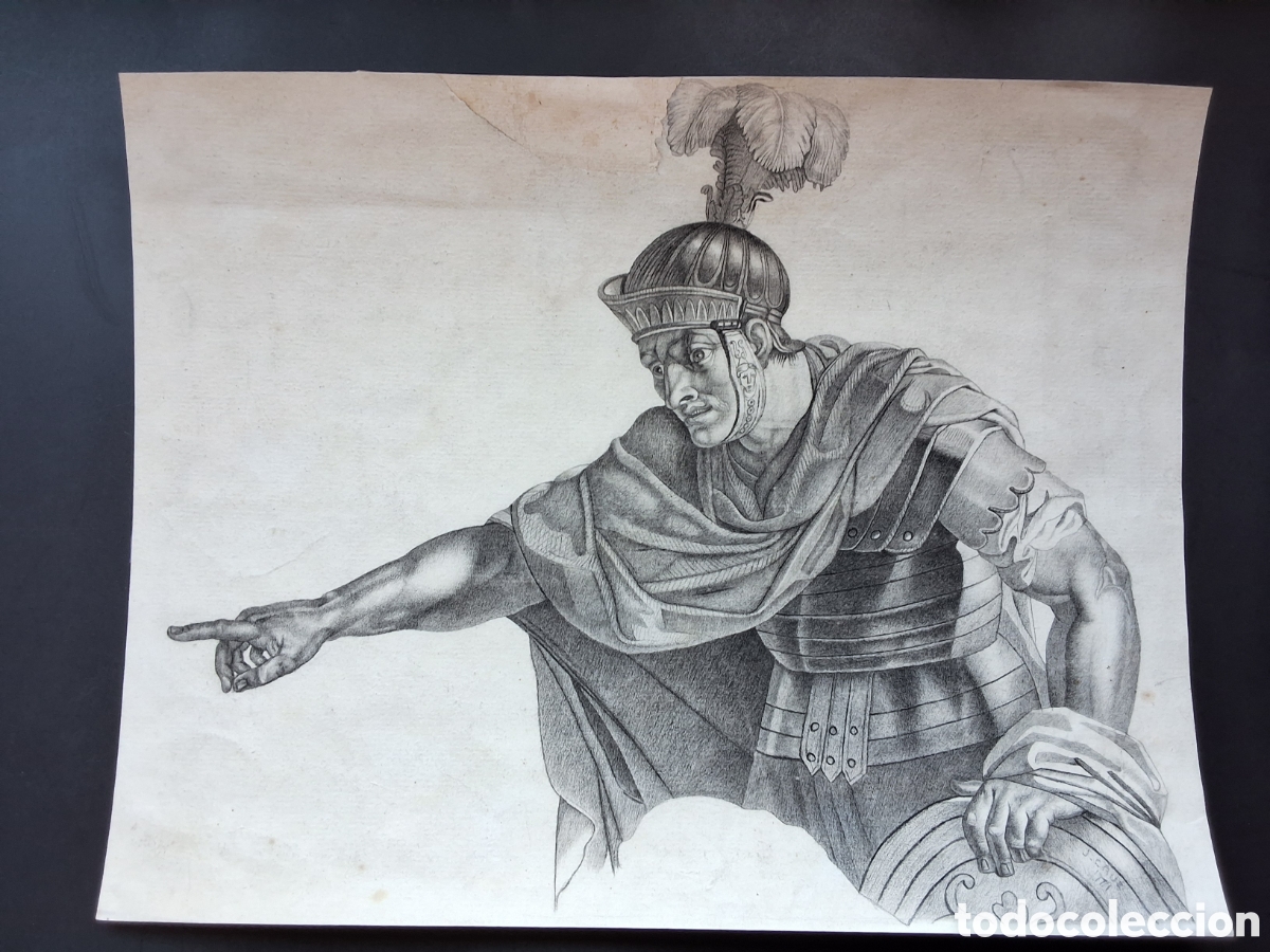 Arte: Juan de la Cruz Cano. Soldado romano.