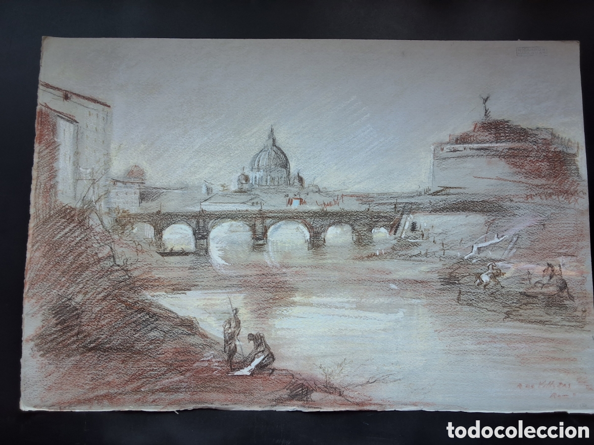 Arte: Ricardo de Villodas. Vista de Roma.