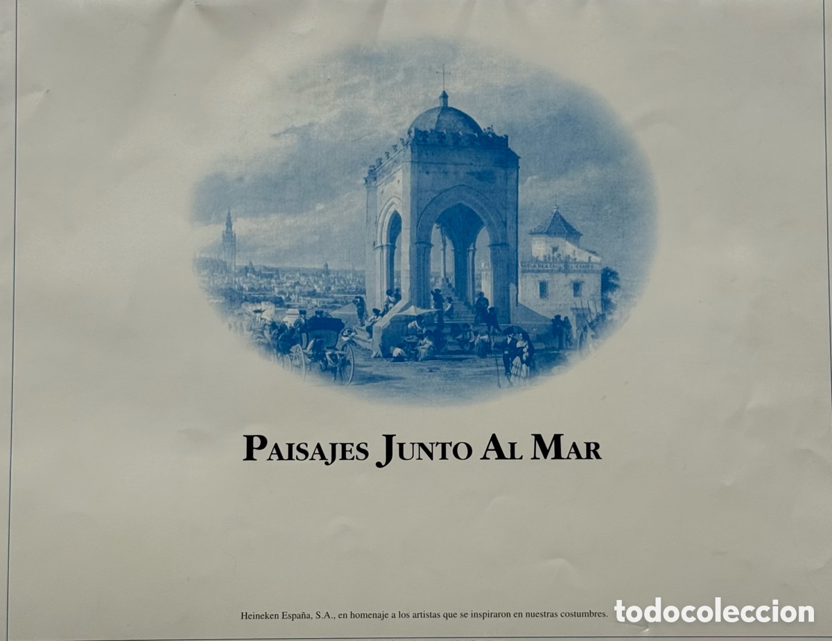 Arte: Carpeta &ldquo;Paisajes Junto al Mar&rdquo; &ndash; 6 reproducciones de grandes maestros espa&ntilde;oles