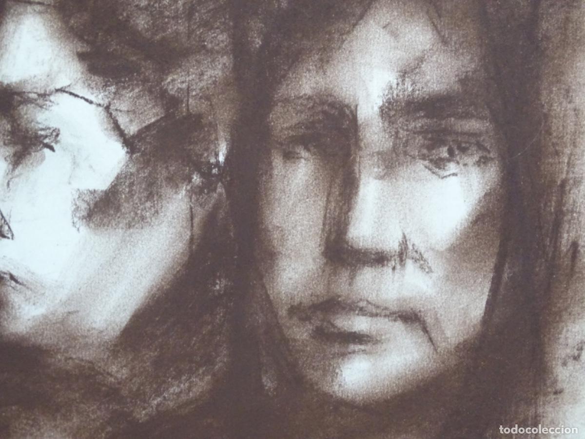 Arte: DIBUJO FUENTETAJA EN LIBRO CON DEDICATORIA. - Foto 3