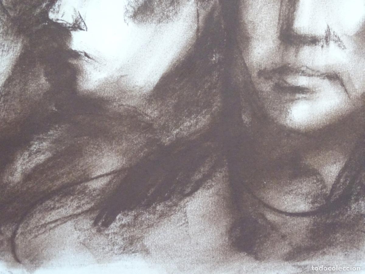 Arte: DIBUJO FUENTETAJA EN LIBRO CON DEDICATORIA. - Foto 4