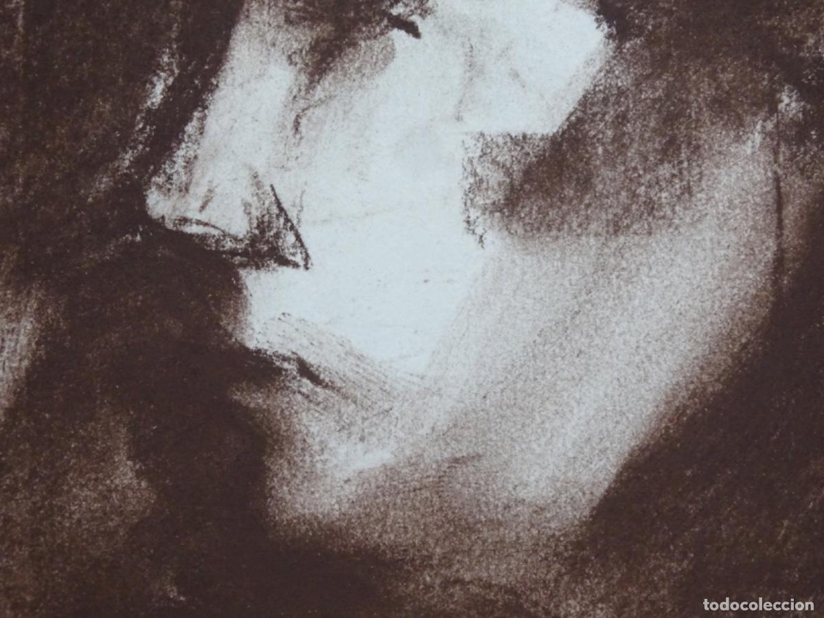 Arte: DIBUJO FUENTETAJA EN LIBRO CON DEDICATORIA. - Foto 7