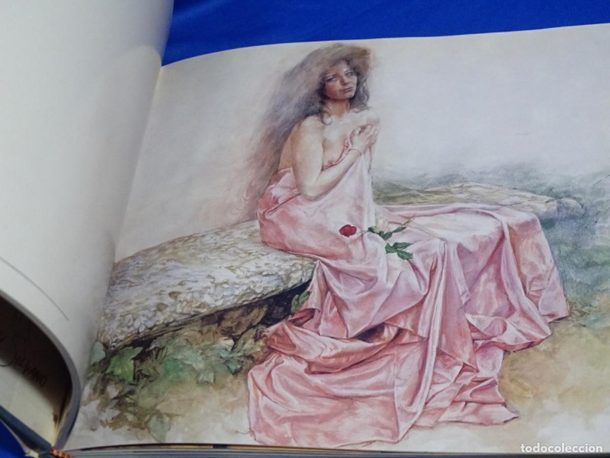 Arte: DIBUJO FUENTETAJA EN LIBRO CON DEDICATORIA. - Foto 19