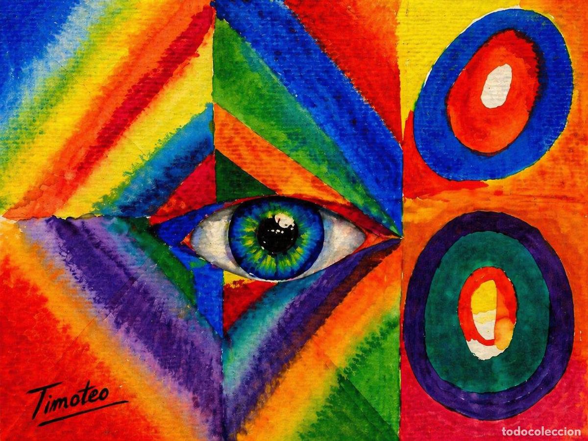 Art: L&Aacute;MINA, DIBUJO, CUADRO.-MIRADA..H8..30x42 cm.-280g/m2.