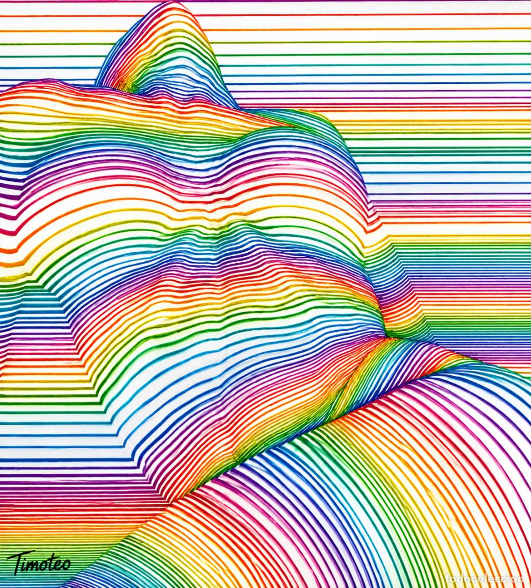Art: L&Aacute;MINA, DIBUJO, CUADRO.-BOLBIC..H60..30x42 cm.-280g/m2.