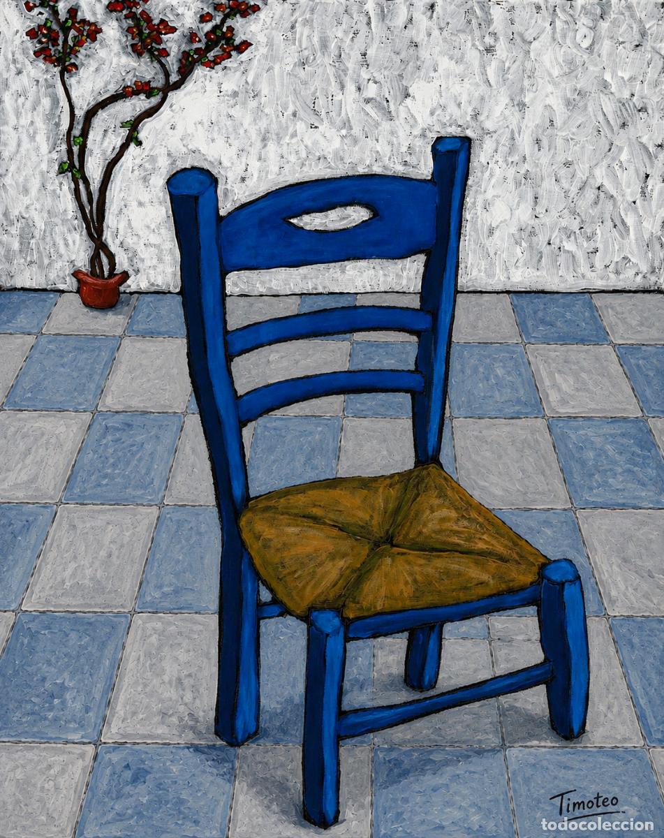 Arte: L&Aacute;MINA, DIBUJO, CUADRO.- MI SILLITA..H103..30x42 cm.-280g/m2.