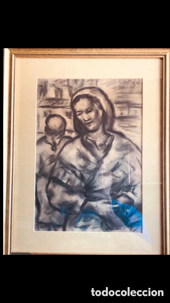 Arte: Laxeiro ,firmado y certificado 1945