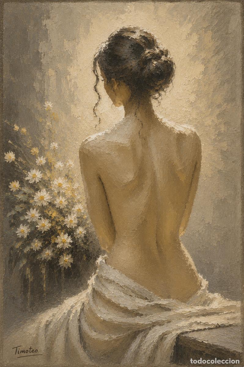 Arte: L&Aacute;MINA, DIBUJO, CUADRO.- ENAMORADA..H136..30x42 cm.-280g/m2.