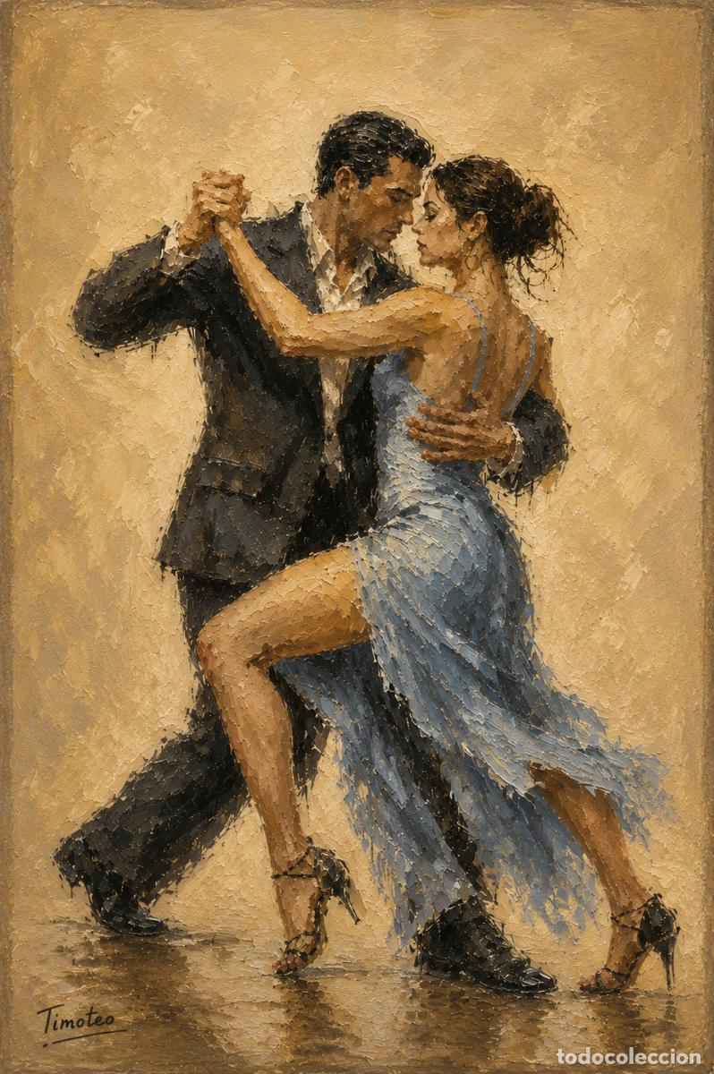 Kunst: L&Aacute;MINA, DIBUJO, CUADRO.- TANGO..H142..30x42 cm.-280g/m2.