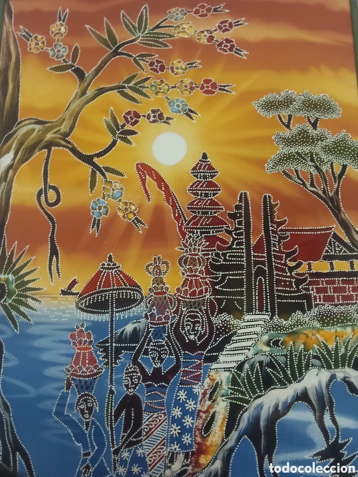 Arte: pintura batik balinesa - Foto 2