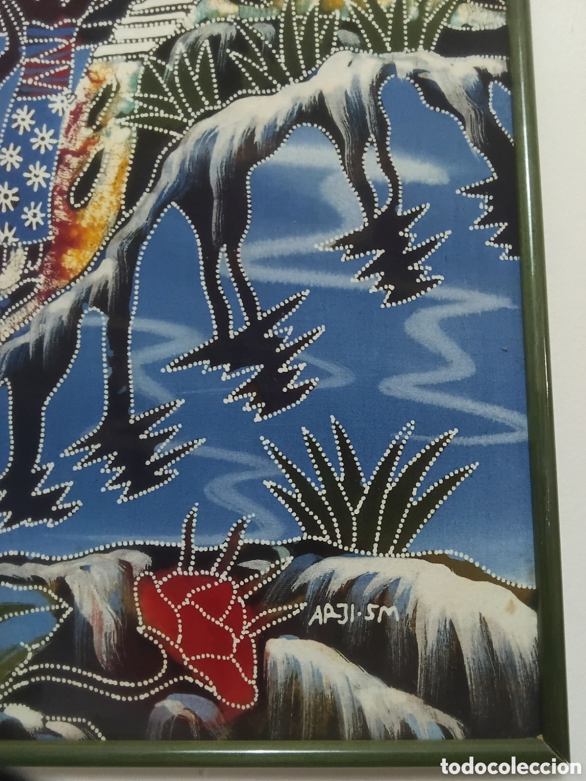 Arte: pintura batik balinesa - Foto 3