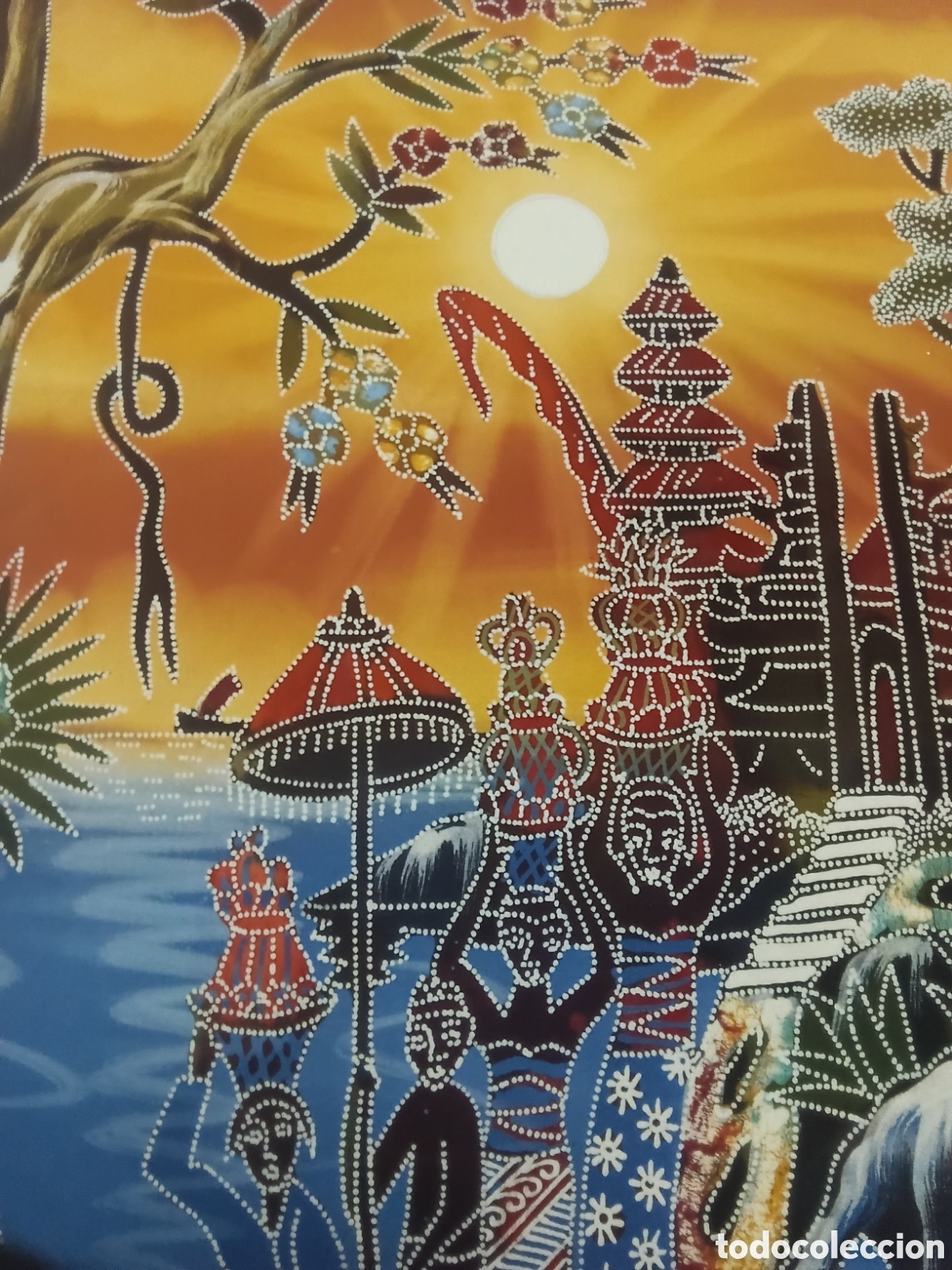 Arte: pintura batik balinesa - Foto 4