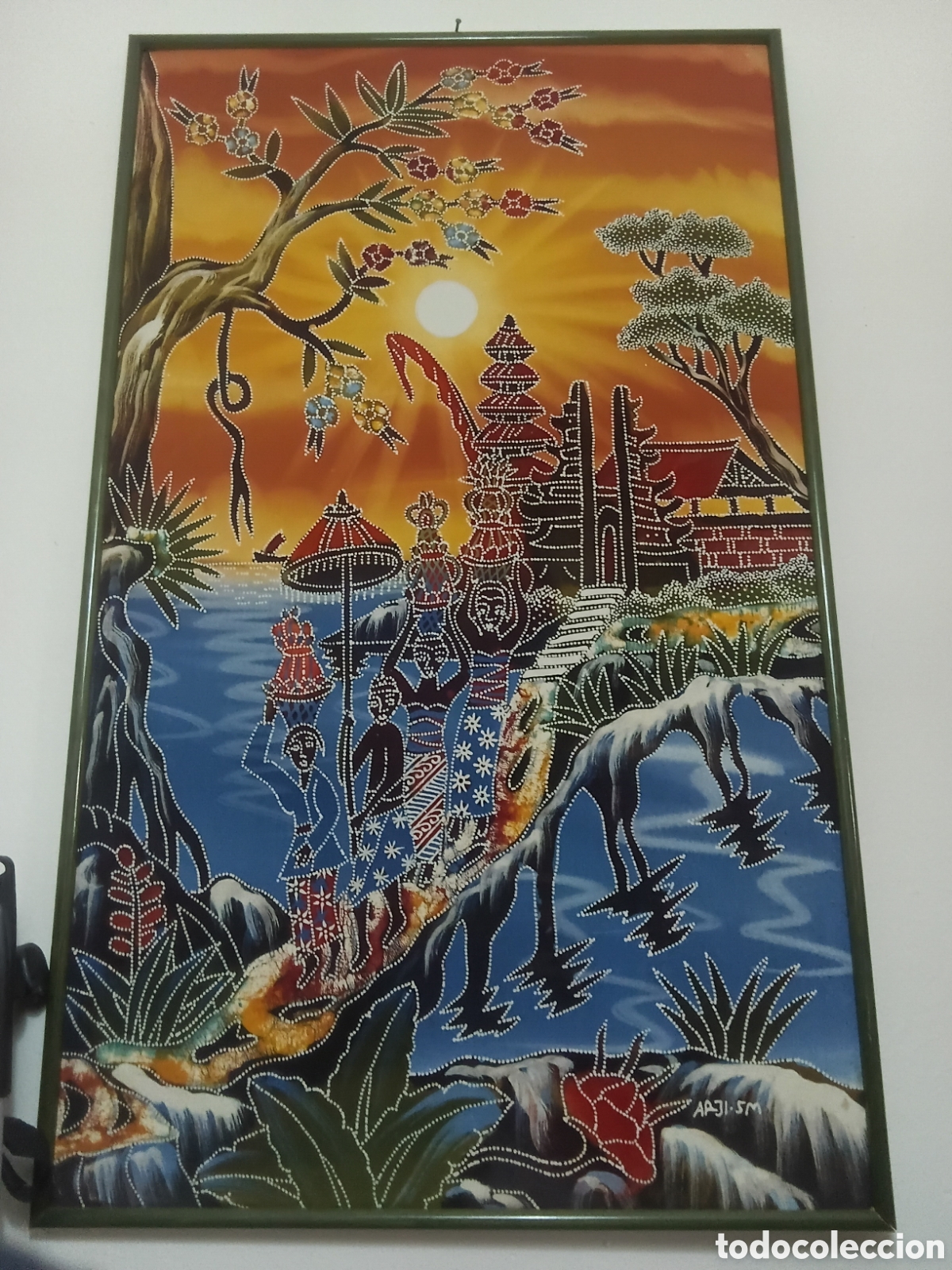 Arte: pintura batik balinesa