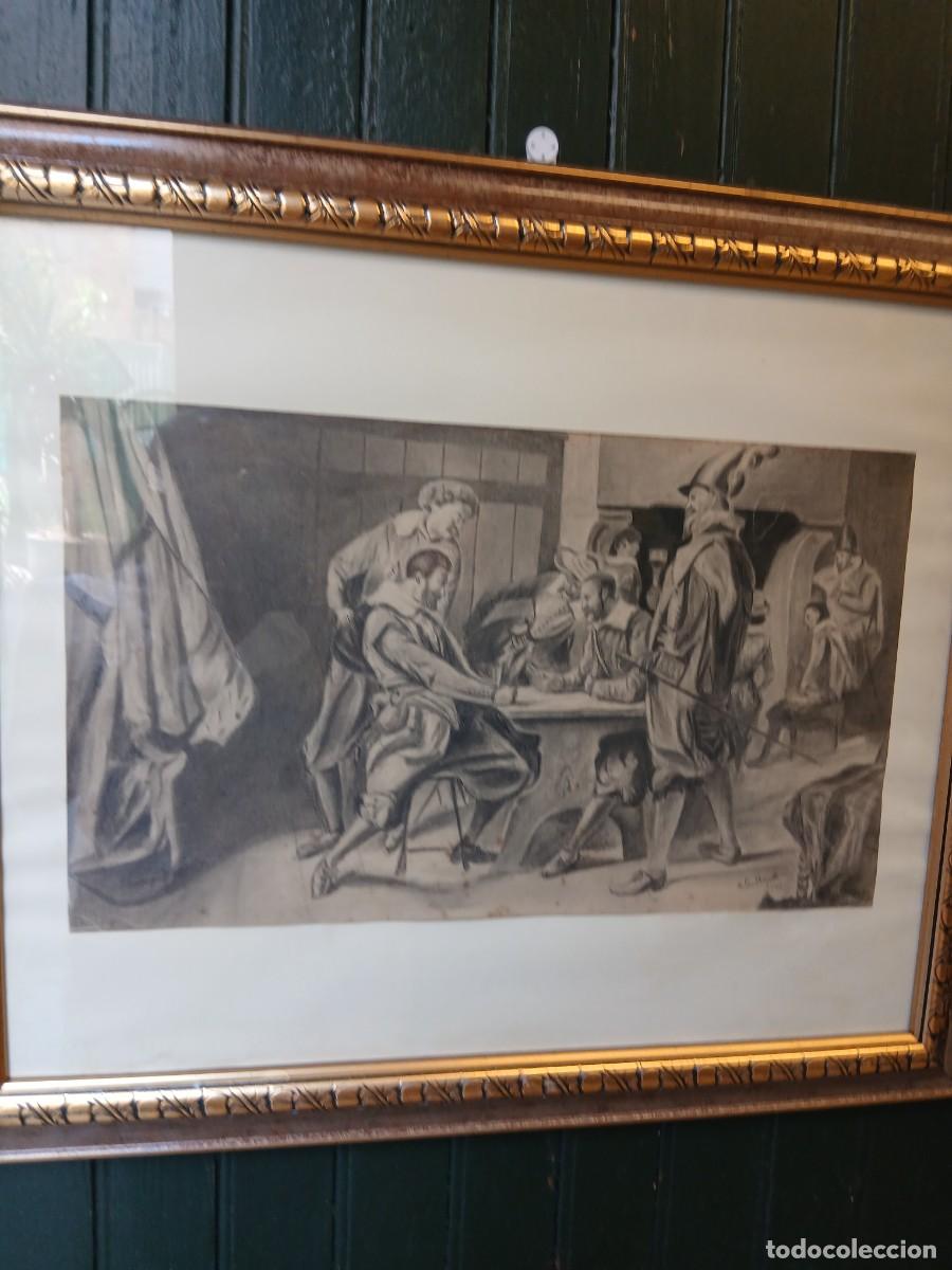Arte: DIBUJO A LAPIZ FIRMADO
