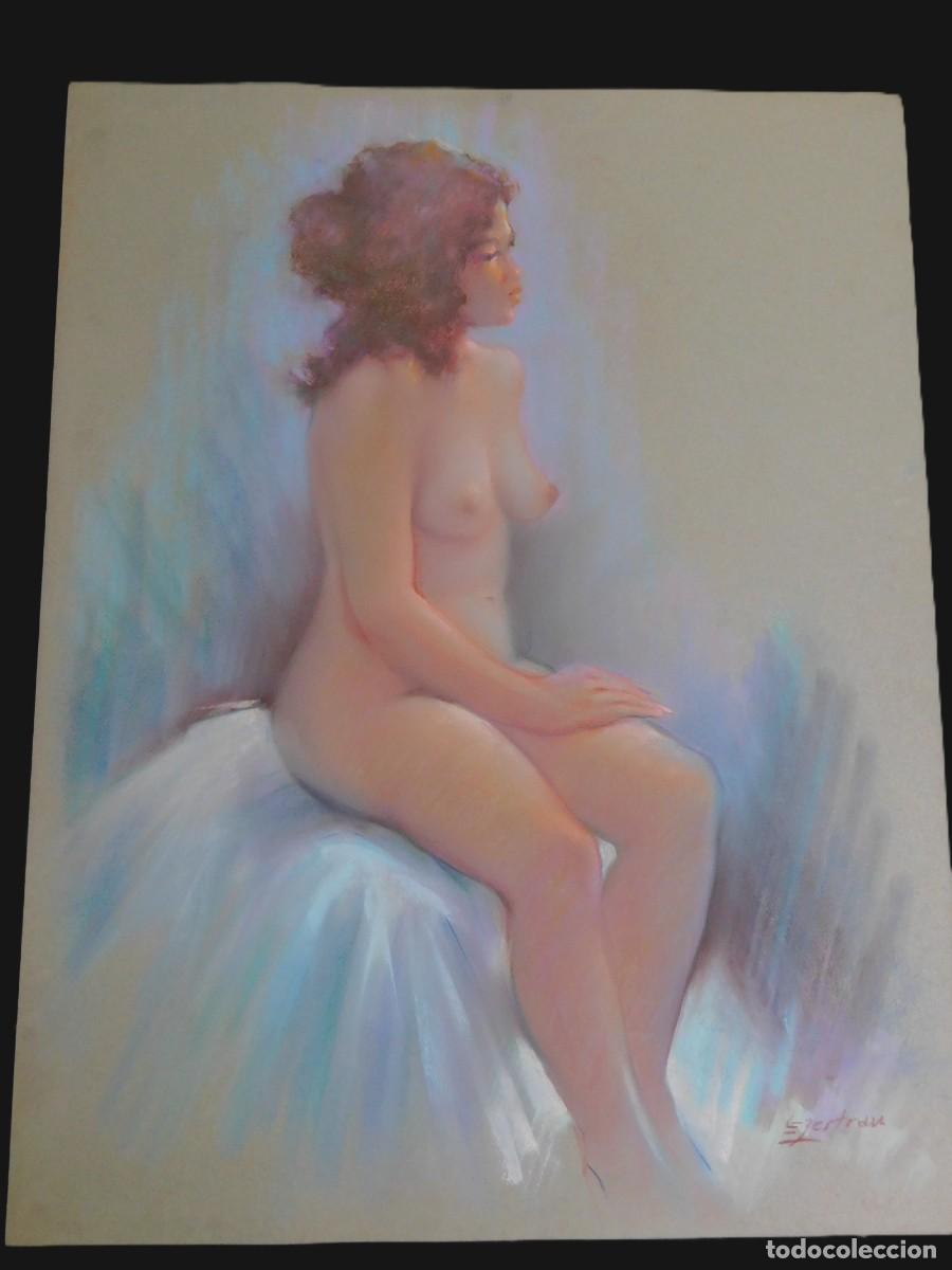 Art: PASTEL SOBRE PAPEL - ENRIC BERTRAN