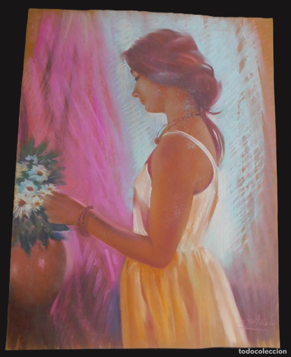 Kunst: PASTEL SOBRE PAPEL - ENRIC BERTRAN
