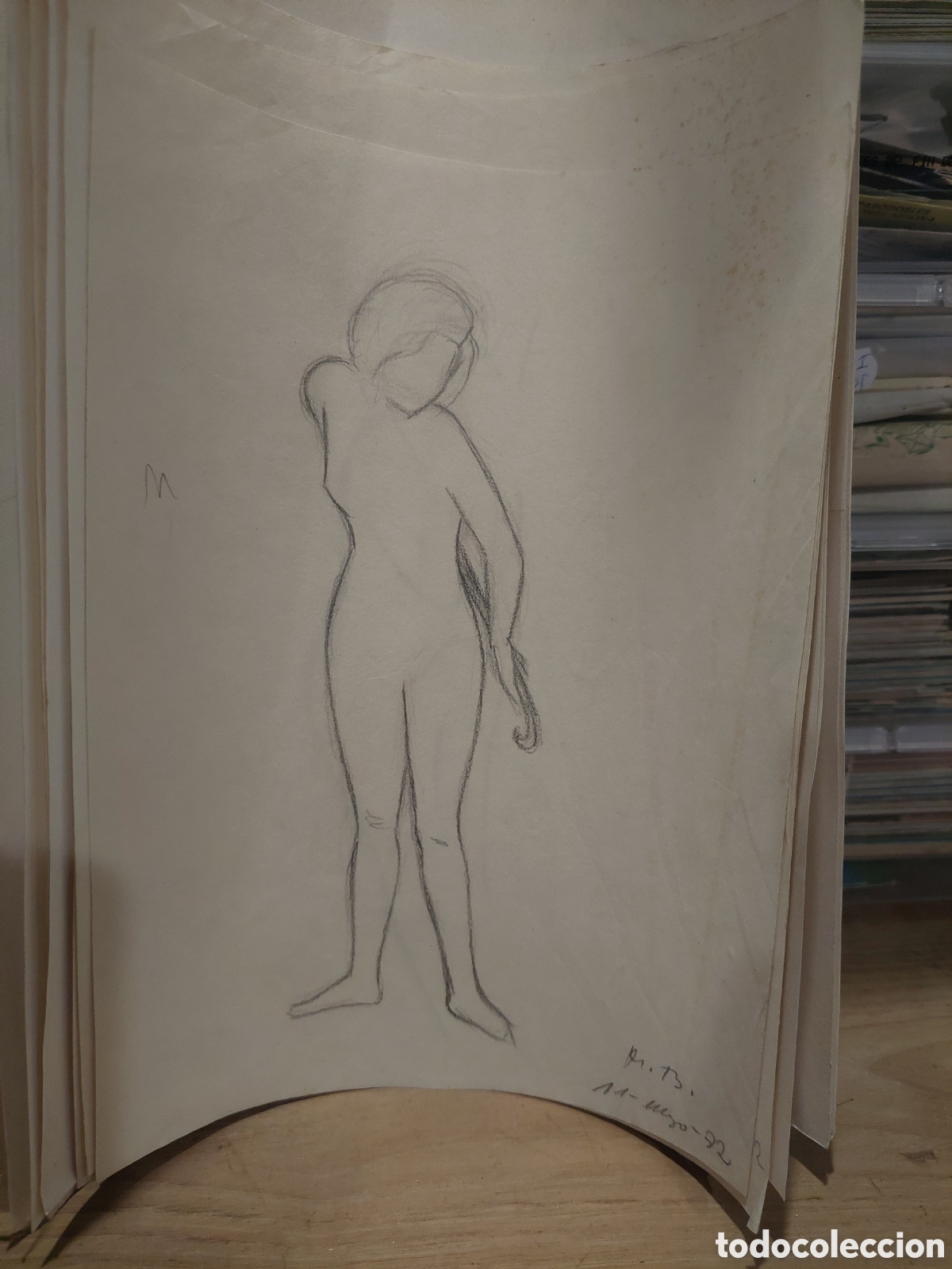 Arte: DIBUJOS MERCEDES BAL LUGO 1982