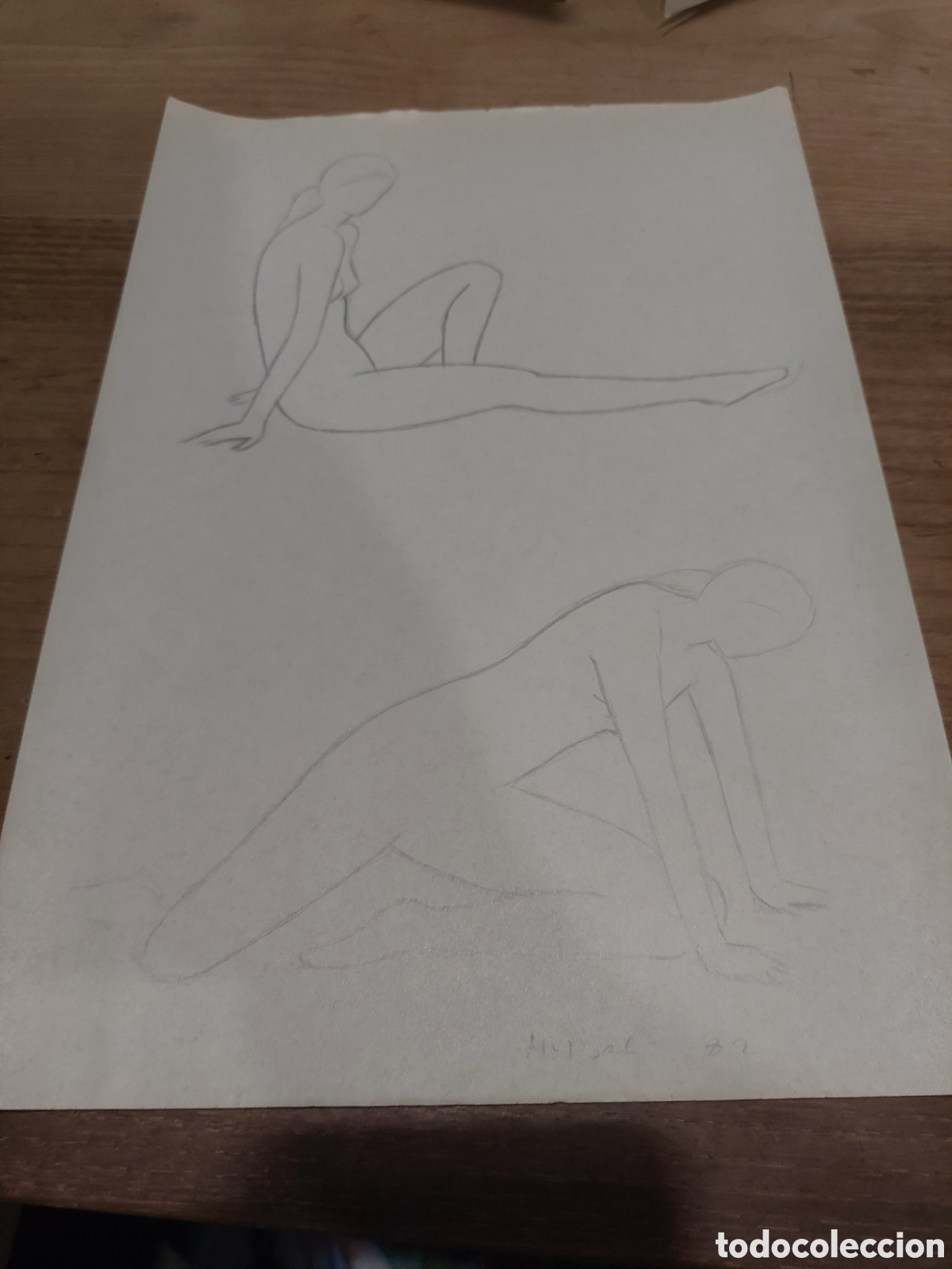 Arte: DIBUJOS MERCEDES BAL LUGO 1982