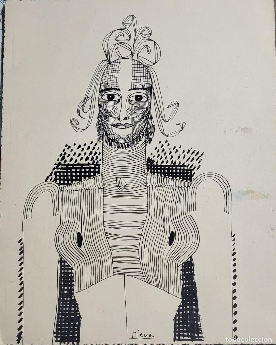 Arte: Dibujo a tinta de Francisco Nieva