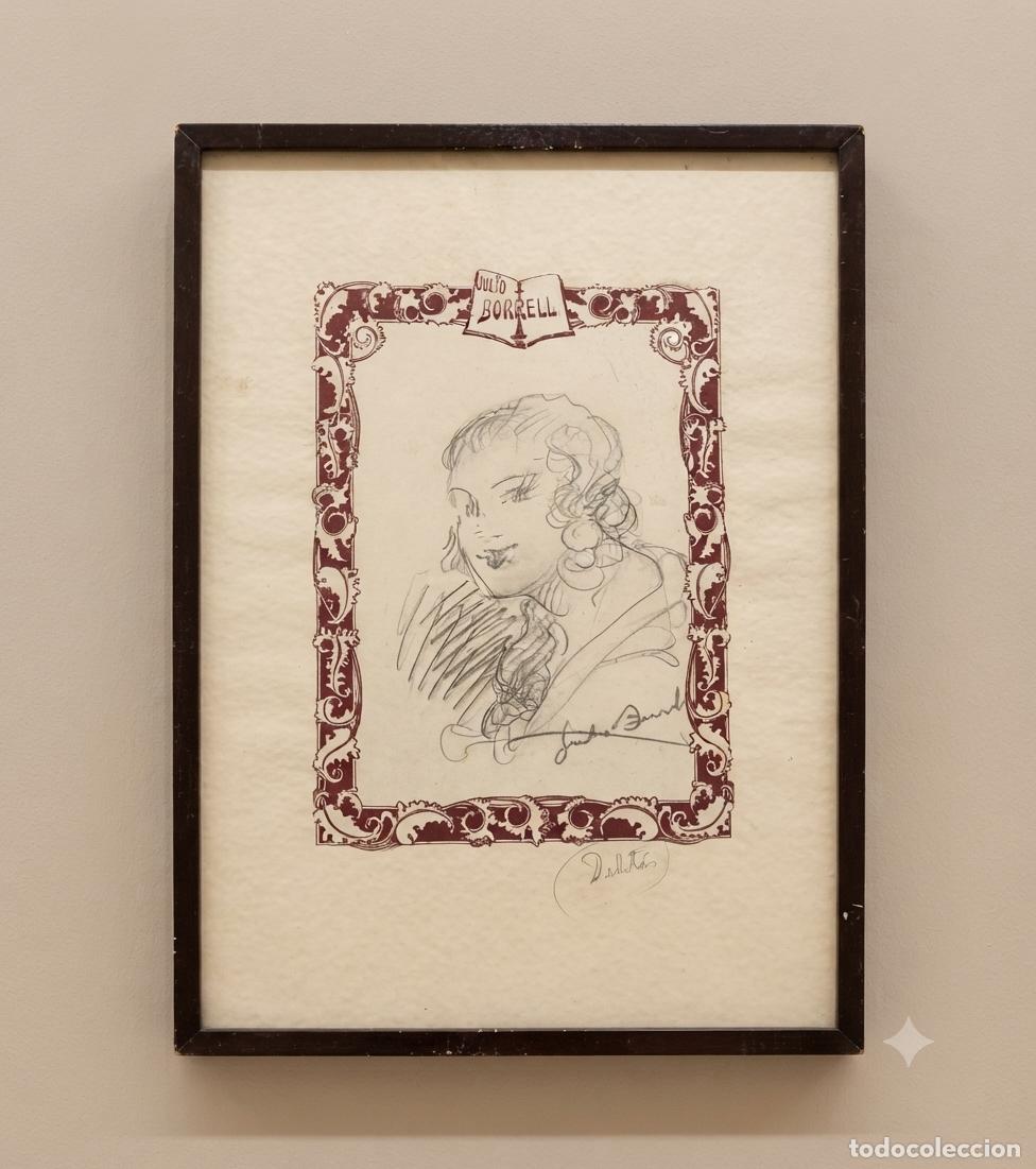 Arte: Julio Borrell. L&aacute;piz/ Papel