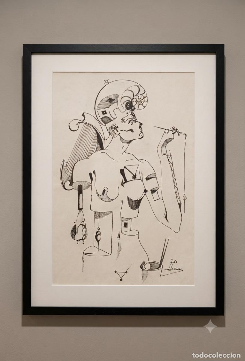 Kunst: Joao Lavoura. Tinta sobre papel