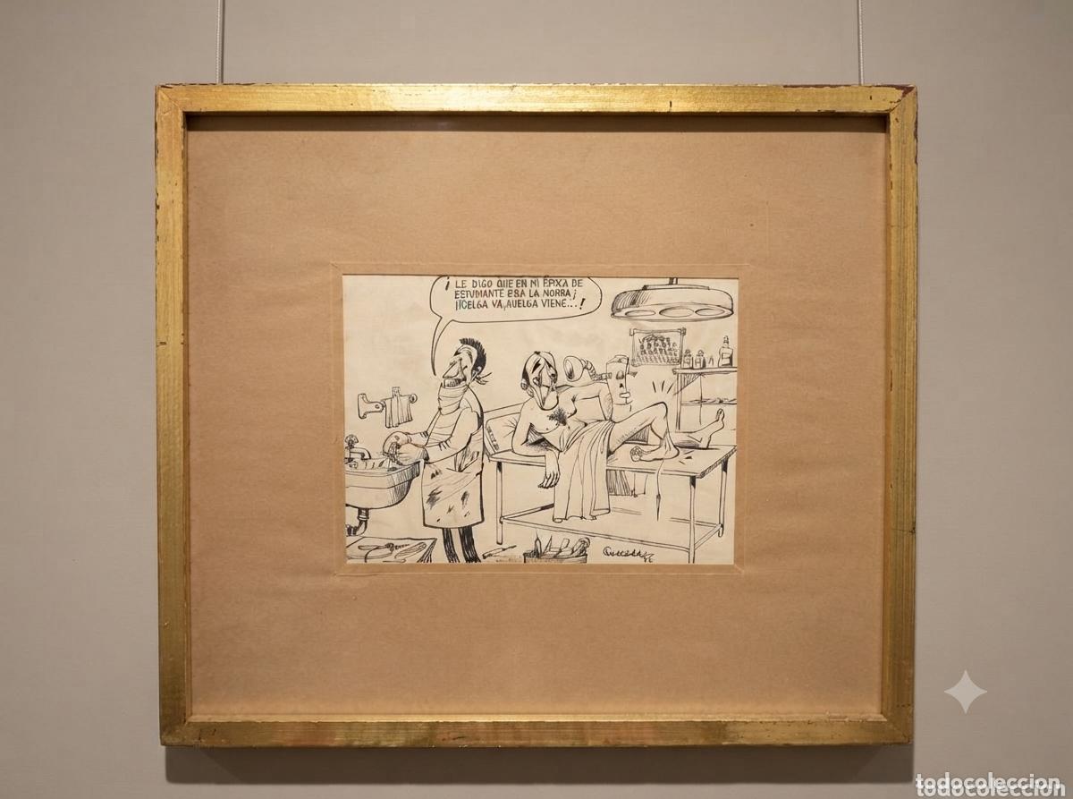 Arte: FERNANDO QUESADA. TINTA SOBRE PAPEL. 1972