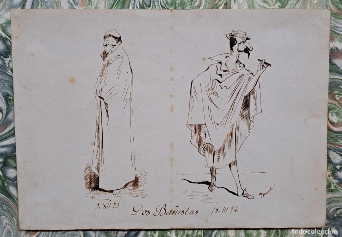 Arte: Dibujo a plumilla &ndash;para ilustraci&oacute;n editorial &ndash; principios del siglo XX