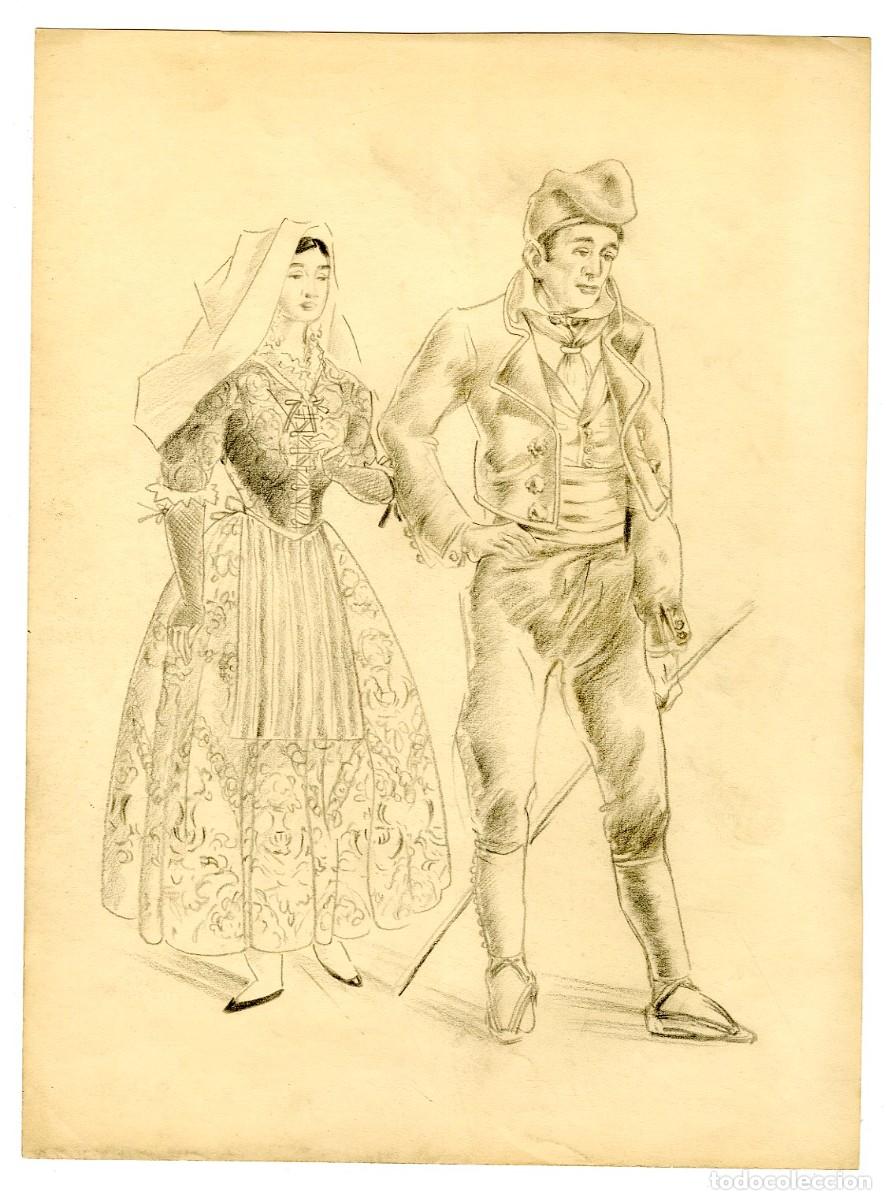 Arte: (C) Dibujo Original de Luis Macaya - Gerona - T&eacute;cnica Carb&oacute;n 28x37cm