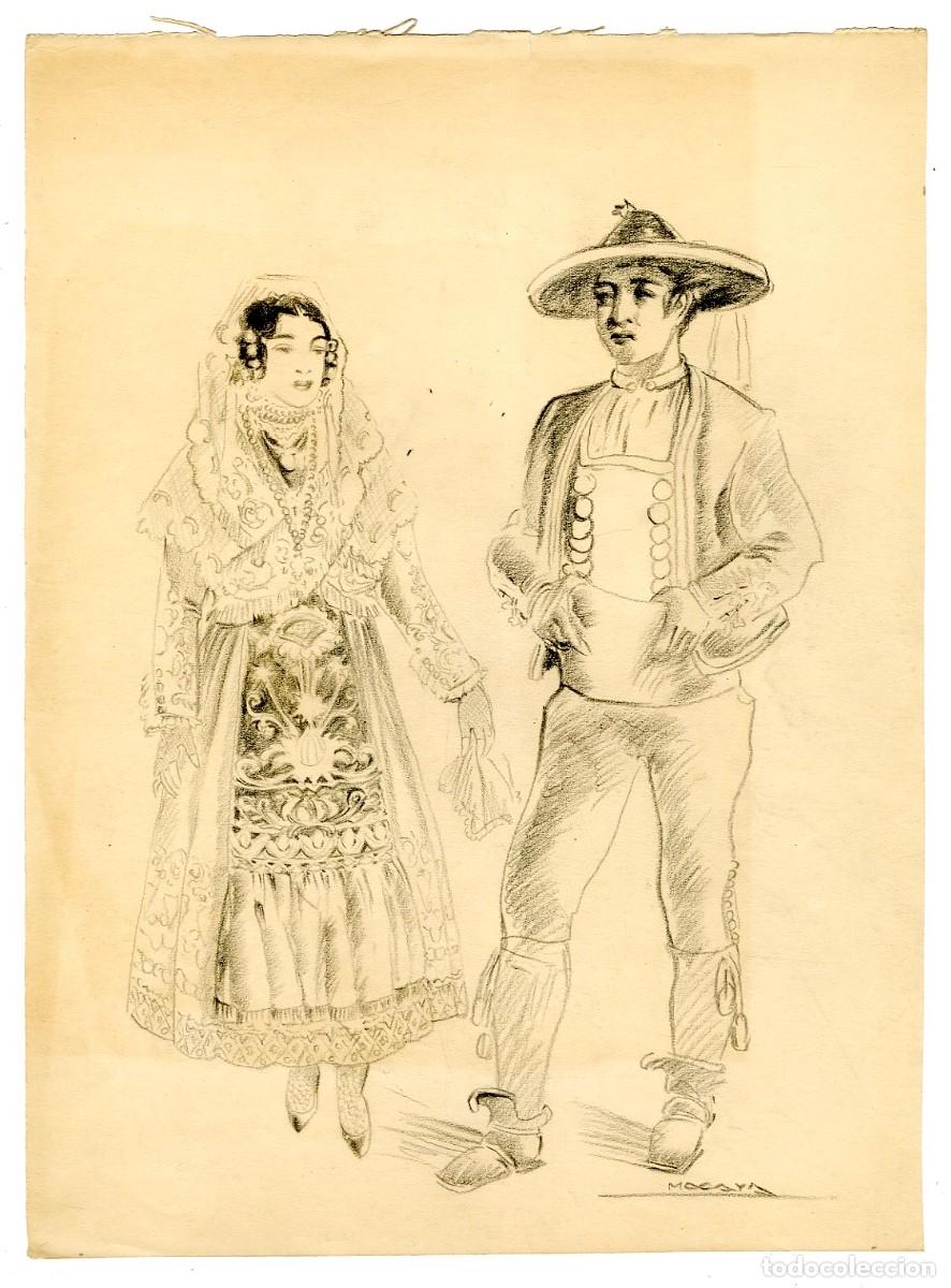 Arte: (C) Dibujo Original de Luis Macaya - Salamanca - T&eacute;cnica Carb&oacute;n 28x37cm