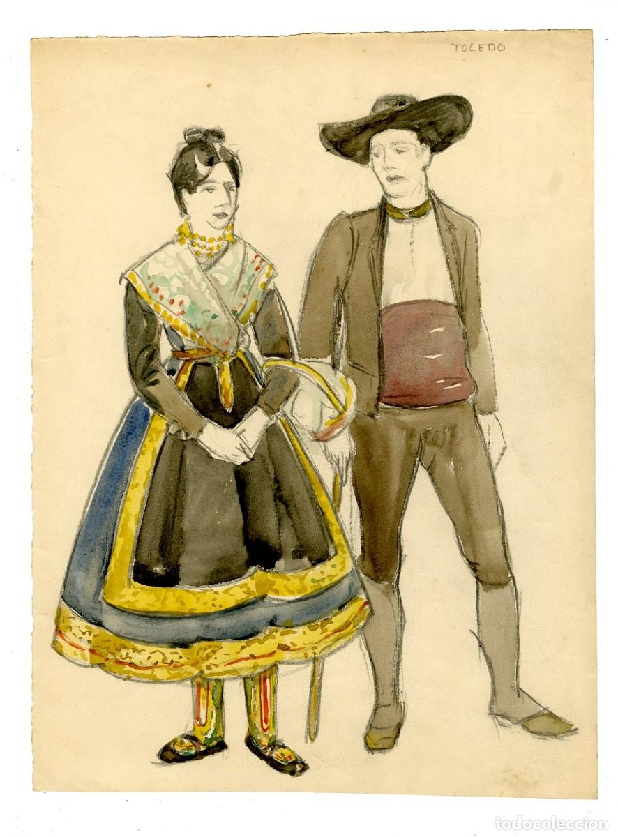 Arte: (C) Dibujo Original de Luis Macaya - Toledo - T&eacute;cnica Carb&oacute;n 28x37cm