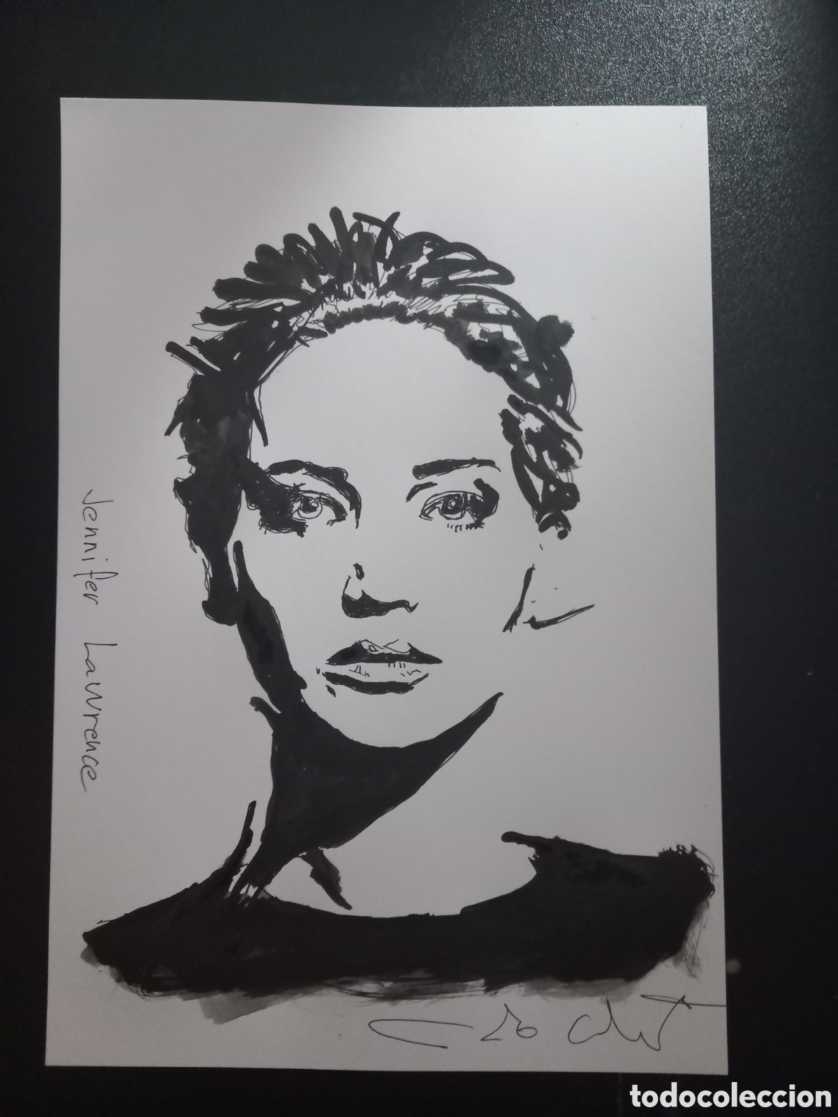 Art: Dibujo de Jennifer Lawrence
