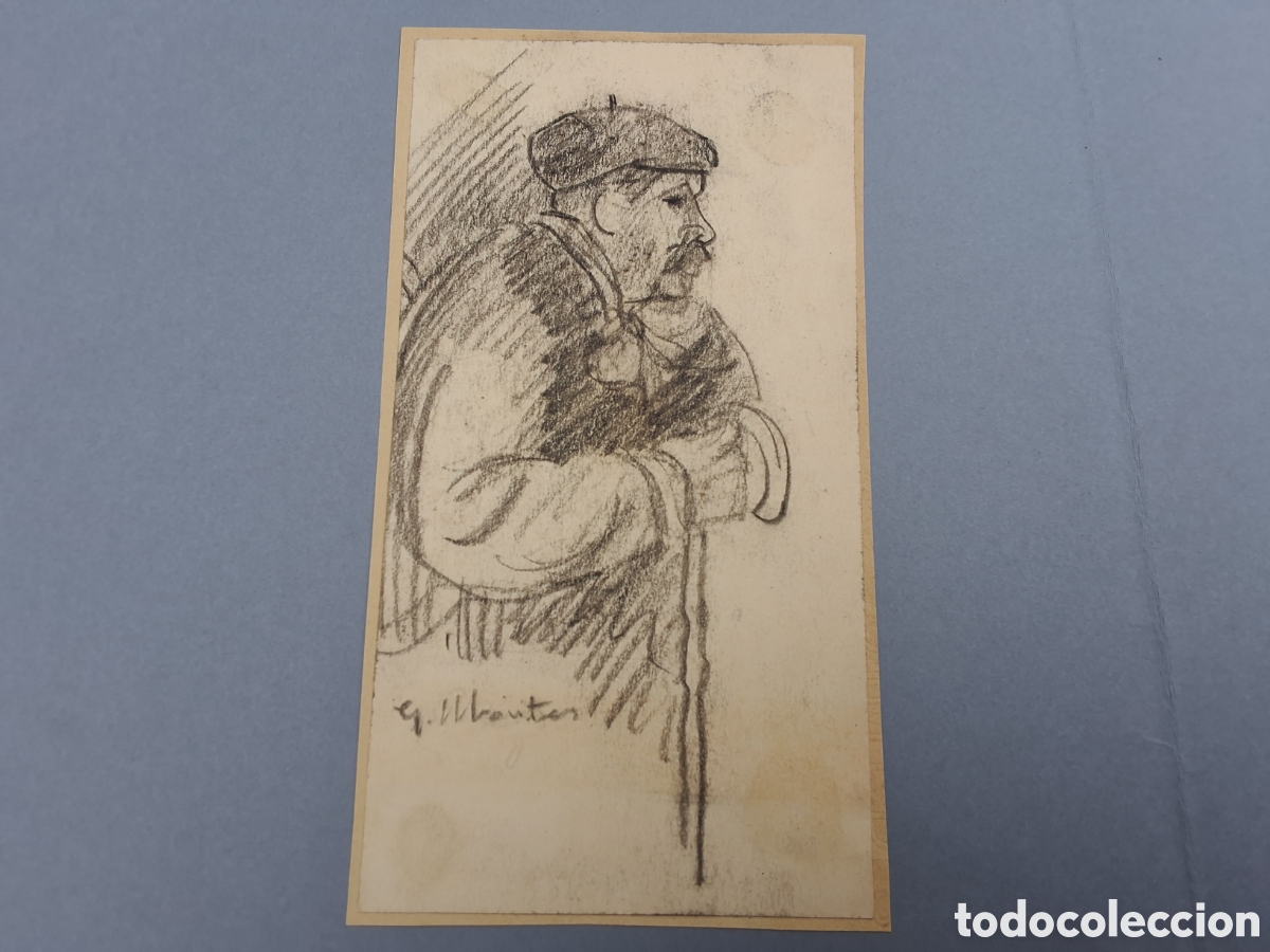 Arte: Gastar Montes Iturrioz. Retrato de anciano.