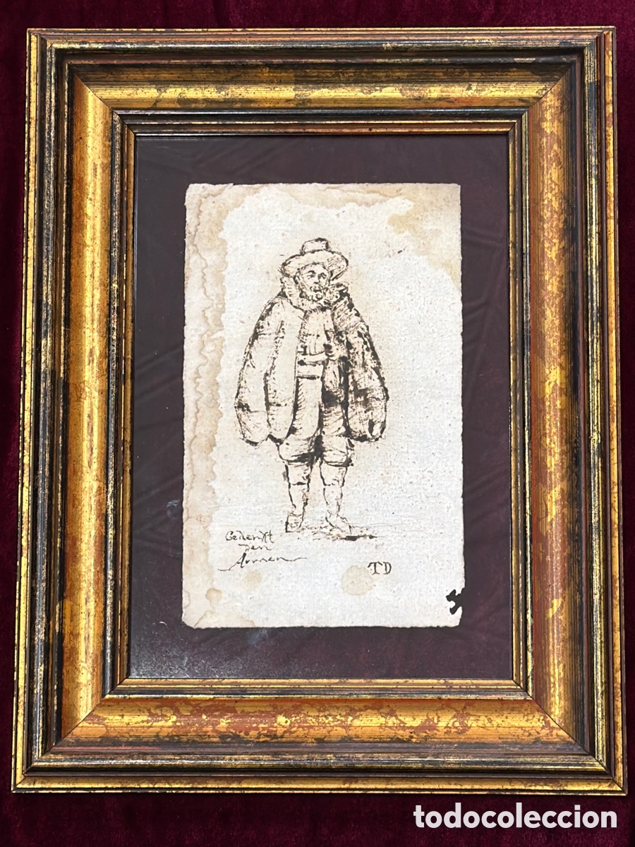 Arte: TD. &ldquo;GEDENKT DEN ARMEN&rdquo; Dibujo a tinta