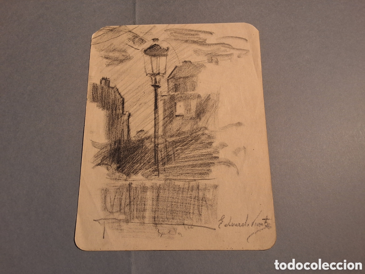 Arte: Eduardo Vicente. Farola de Madrid.