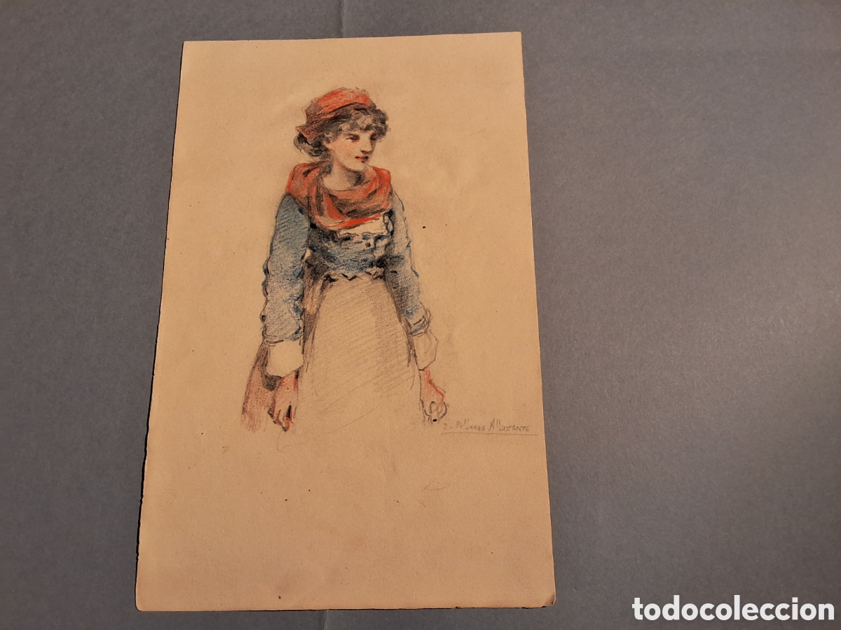 Arte: Joaquin Pallares. Personaje.