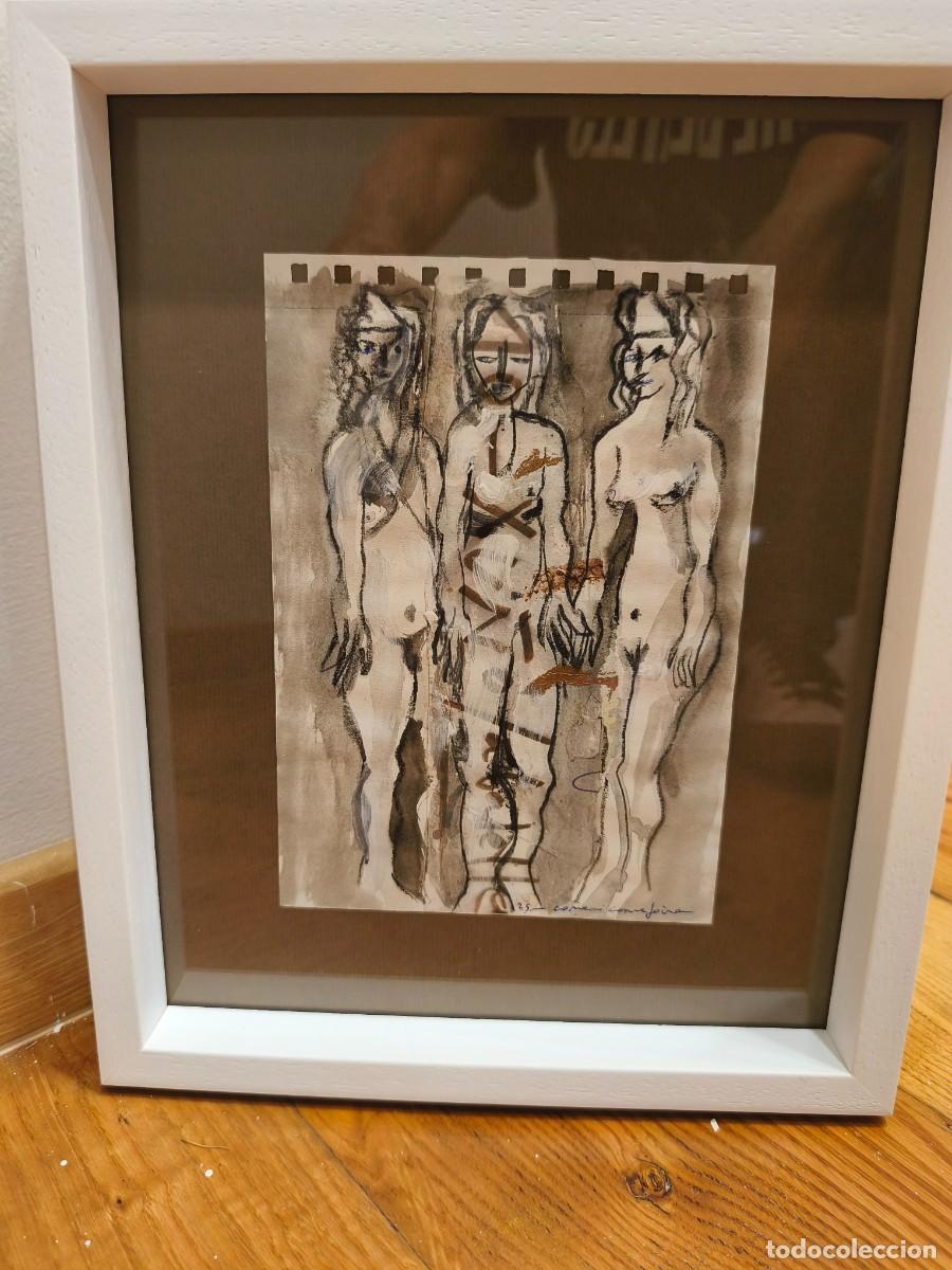 Arte: Original de Correa Corredoira, T&eacute;cnica mixta sobre papel firmado
