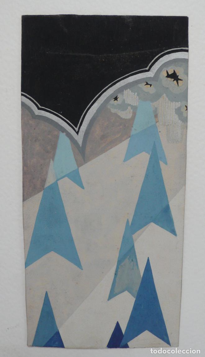 Arte: DIBUJO ABSTRACTO EN GOUACHS - Foto 2