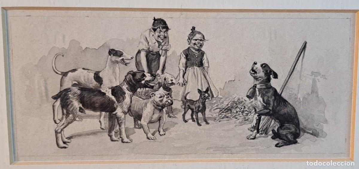 Arte: Dibujo original para la ilustraci&oacute;n editorial, ca. 1900&ndash;1920