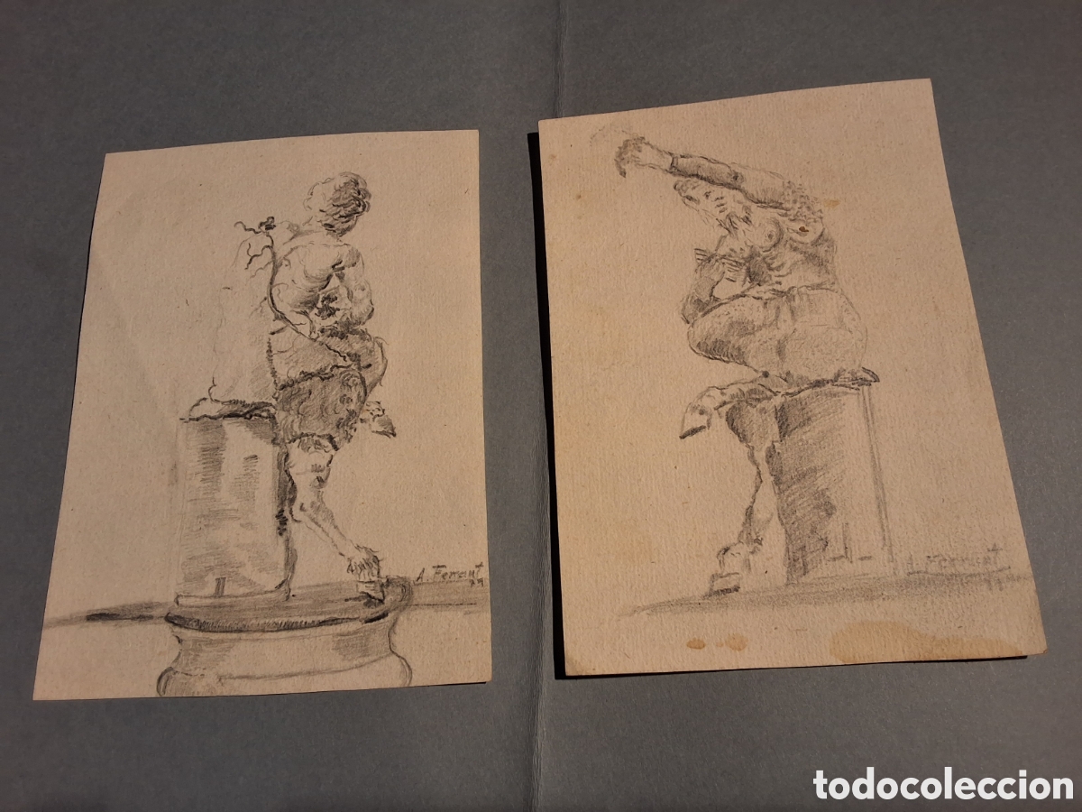Arte: Alejandro Ferrant. Figuras esculturas.