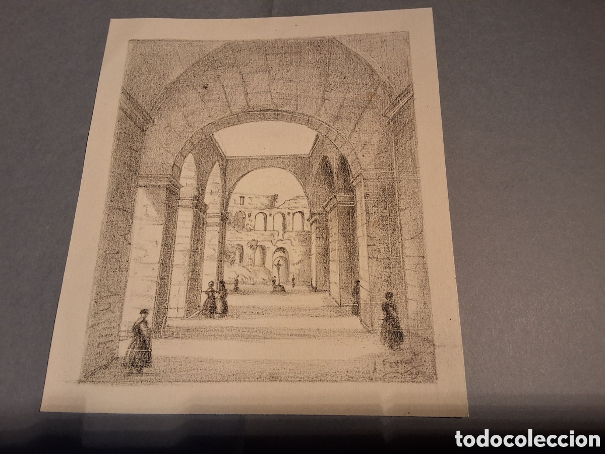 Arte: Alejandro Ferrant. Interior del Coliseo.