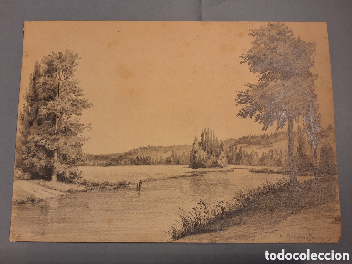 Arte: Emilio S&aacute;nchez Perrier. Riberas de un rio