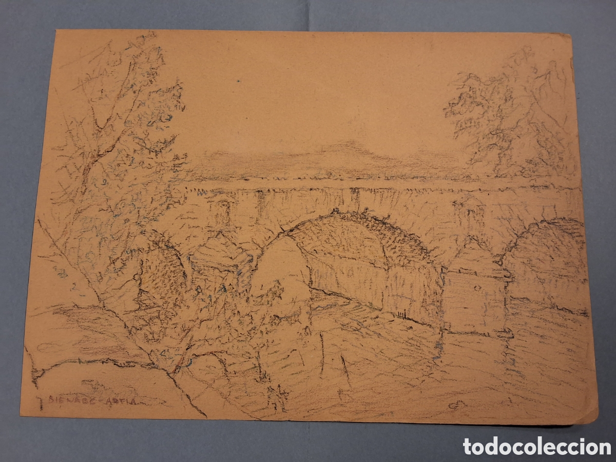Arte: Bernardino Bienabe Artia. El puente.